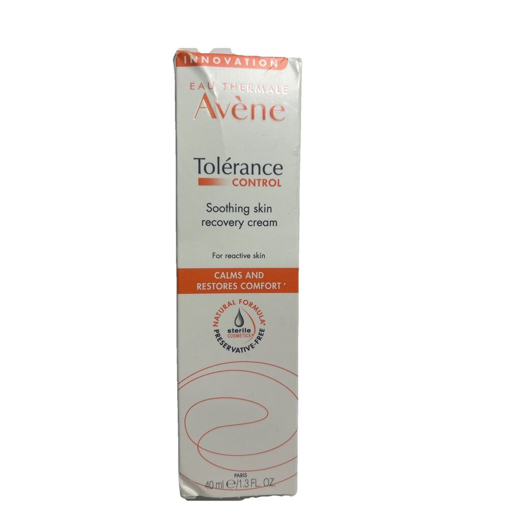 Avene Tolerance Control Soothing Skin Recovery Cream 1.3oz - Expires 12/2027